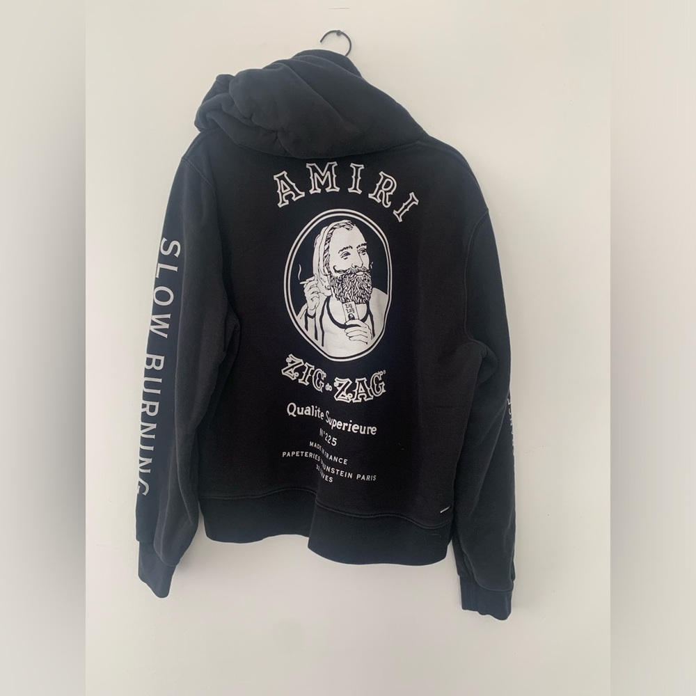 Men’s Size medium/women's size large limited edition Amiri x ZigZag sweatshirt